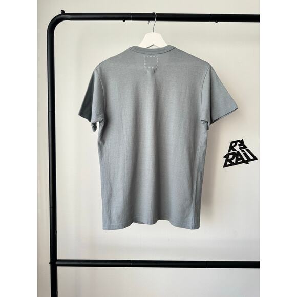 NWT Visvim Jumbo Knit Pocket Tee Gray - Picture 2 of 6